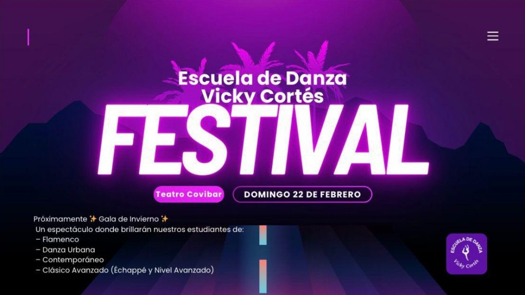 Festival Covibar Escuela de Danza Vicky Cortés Festival en Covibar