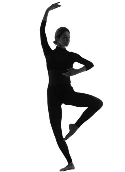 Barre en blanco y negro