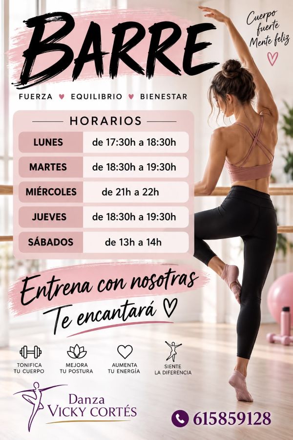Horarios BARRE Horarios BARRE